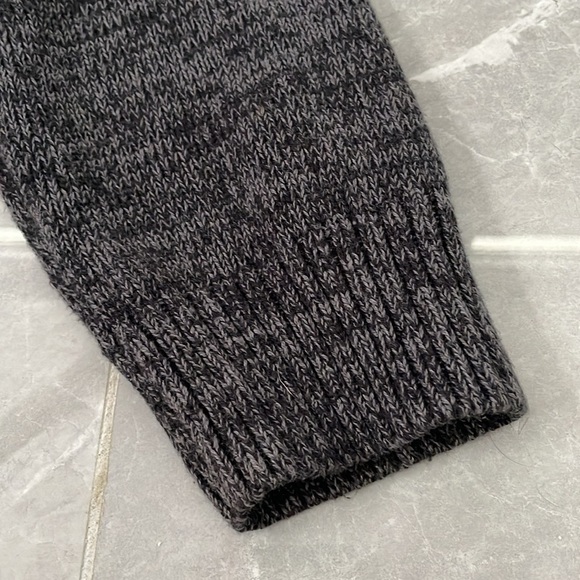 Men’s Apt. 9 Full Zipper Long Sleeve Cotton Sweater With Button Pockets Large - Picture 13 of 16